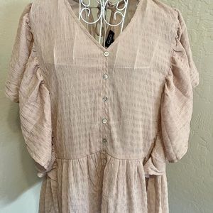 Romantic Ruffled Blouse NWT